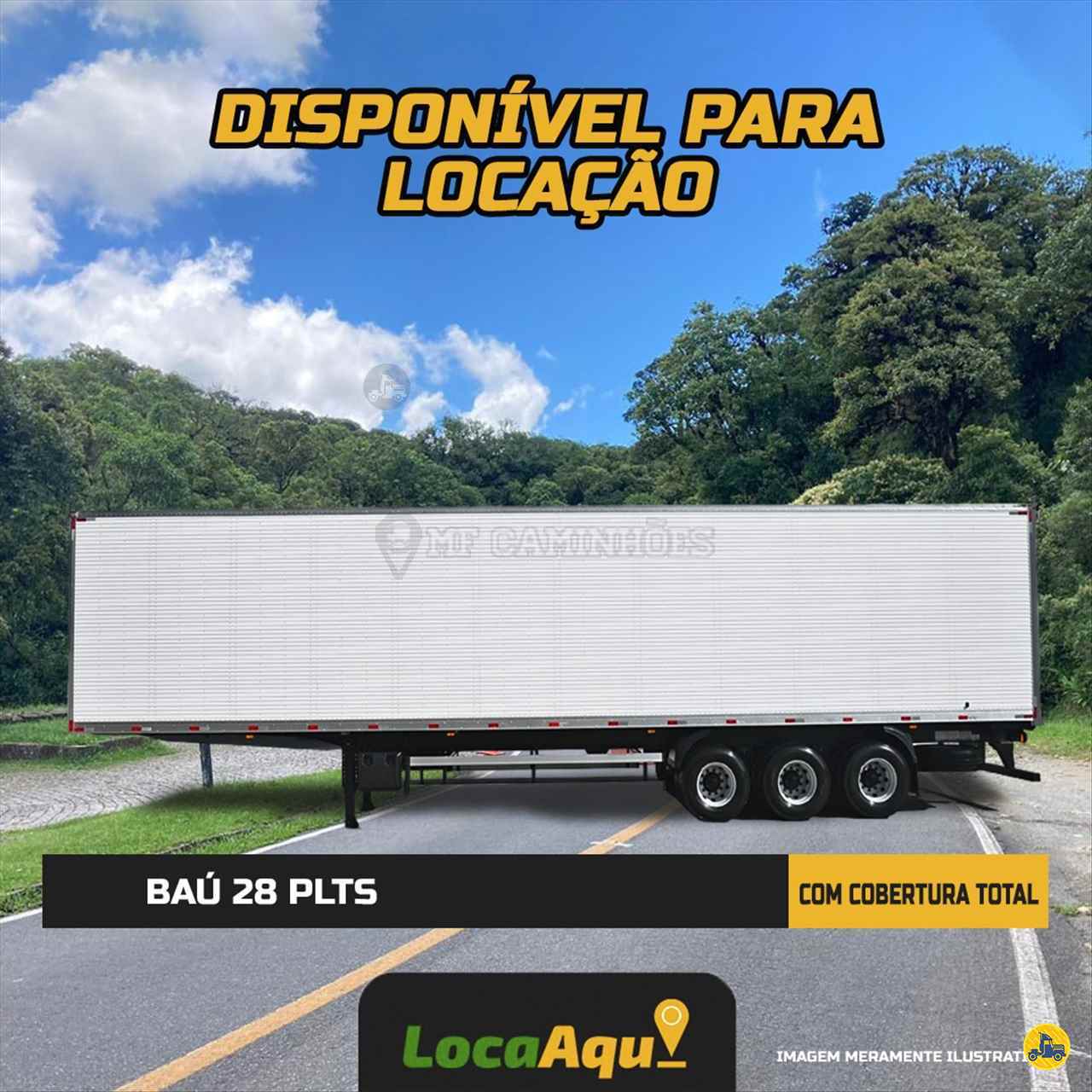 CARRETA SEMI-REBOQUE BAU FURGÃO MF Caminhões UBERLANDIA MINAS GERAIS MG